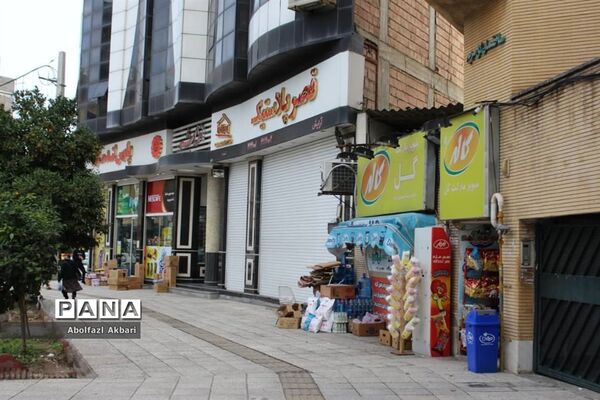 ساری در دهمین روز تعطیلی کرونایی