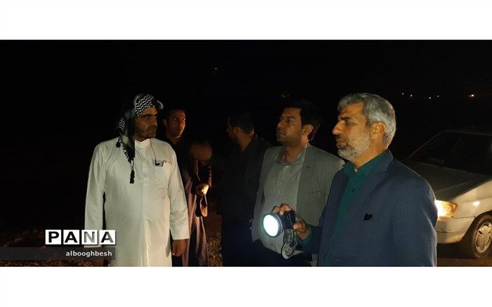 بررسی  آخرین وضعیت آبگرفتگی معابر شهری شادگان