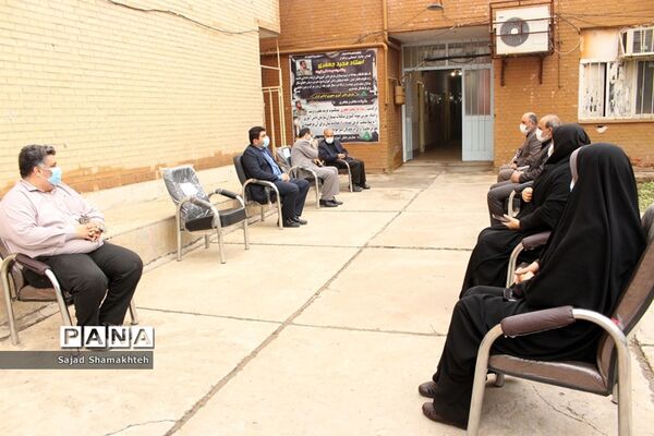 برگزاری آیین گرامیداشت مرحوم مجید جعفری درمحل  سازمان دانش آموزی خوزستان