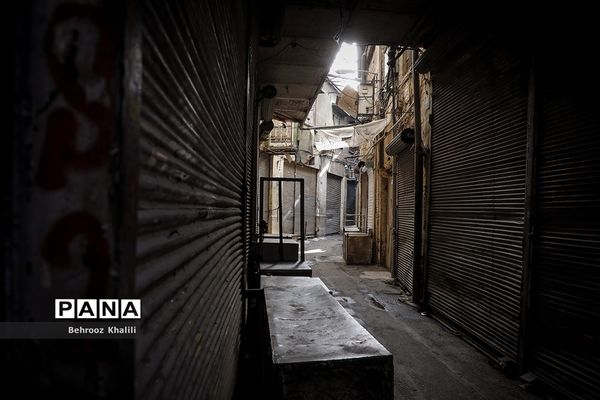 بازار تهران در قرنطینه-۲