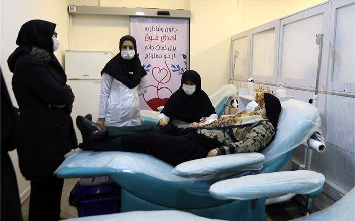 اهدای خون معاون رئیس جمهور در امور بانوان و خانواده