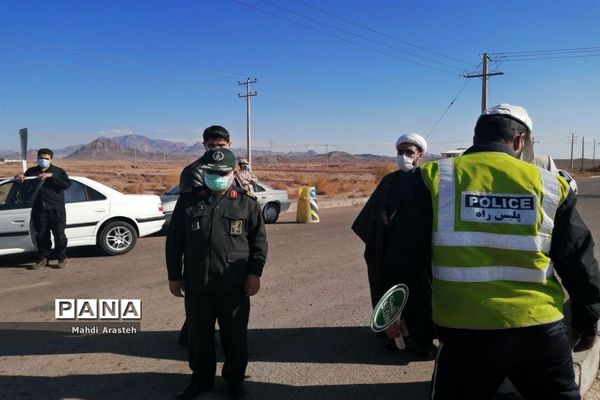 بازدید فرمانده سپاه انصارالرضا (ع) خراسان جنوبی از پروژه برق رسانی به روستای کوشه سفلی