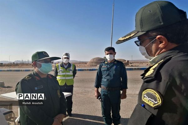 بازدید فرمانده سپاه انصارالرضا (ع) خراسان جنوبی از پروژه برق رسانی به روستای کوشه سفلی