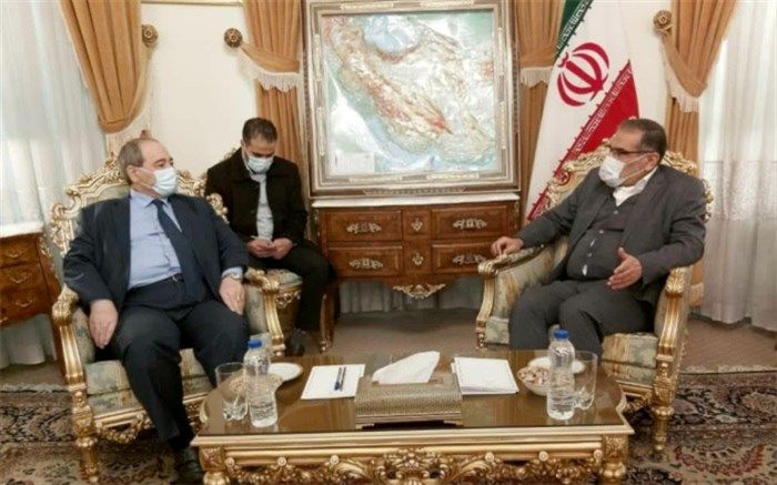 علی شمخانی به وزیر خارجه سوریه چه گفت؟