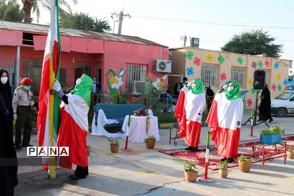 تدریس عملی  نشانه (ای) فارسی پایه اول در آبادان