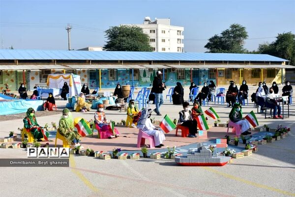 تدریس عملی  نشانه (ای) فارسی پایه اول در آبادان