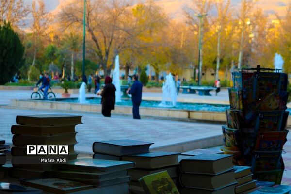 گذر پاییز در پارک شهر شیراز