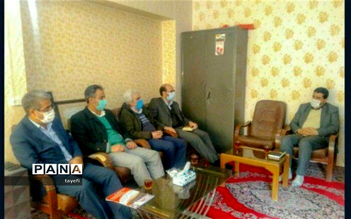 دیدار مدیرآموزش و پرورش  چناران با نماینده مردم شهرستان در مجلس شورای اسلامی