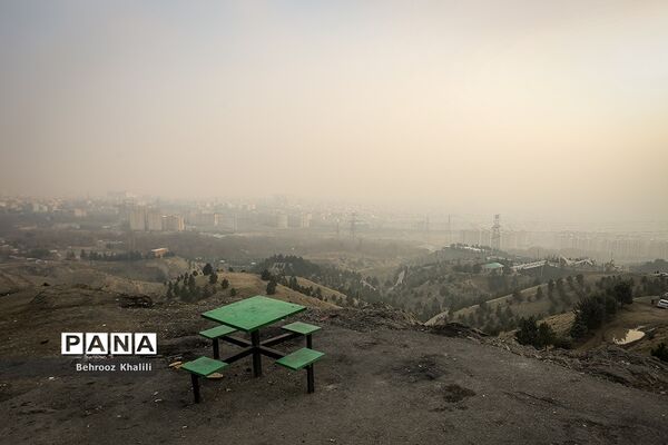 آلودگی هوا در تهران