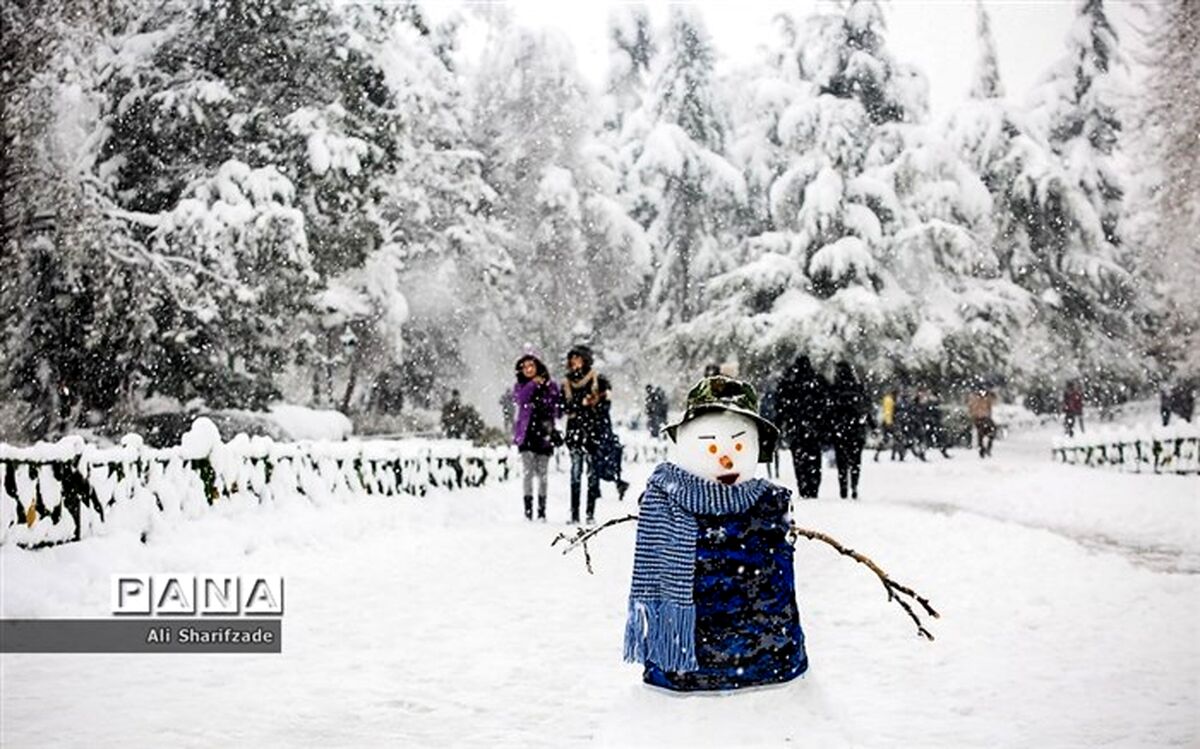 بارش برف و باران در ۱۹ استان کشور