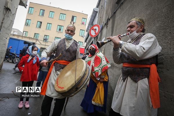 جشن یلدایی برای بچه های محله دروازه غار