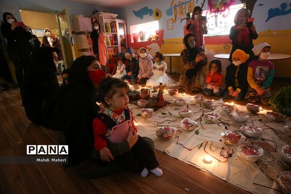 جشن یلدایی برای بچه های محله دروازه غار