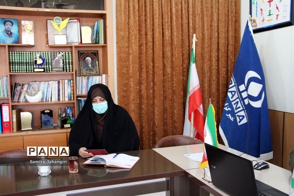 نشست مجازی انتخابات هیات رئیسه مجلس دانش‌آموزی خراسان جنوبی