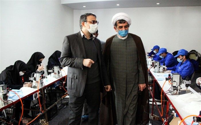 «رازی» سینمایی که به جای پخش فیلم، ماسک تولید می کند