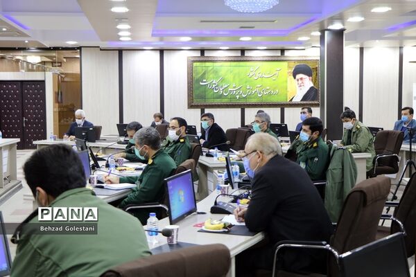 جلسه ستاد هماهنگی و پشتیبانی بسیج دانش آموزی در ارومیه