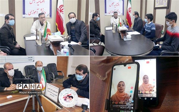 افتتاحیه مجالس دانش آموزی نواحی یک و دو آموزش و پرورش شهر همدان