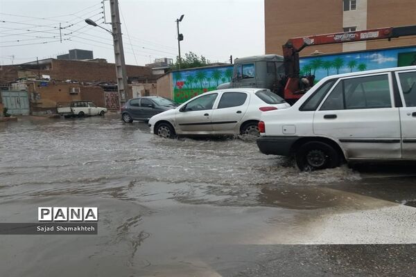 آبگرفتگی پر تکرار خیابان‌های اهواز