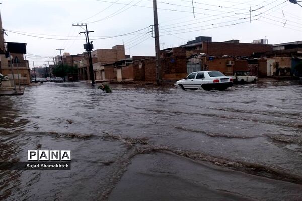 آبگرفتگی پر تکرار خیابان‌های اهواز