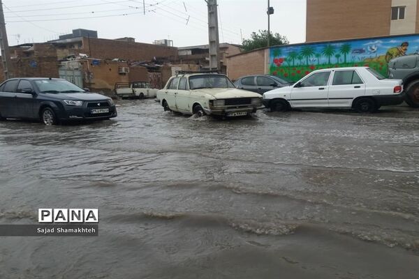 آبگرفتگی پر تکرار خیابان‌های اهواز