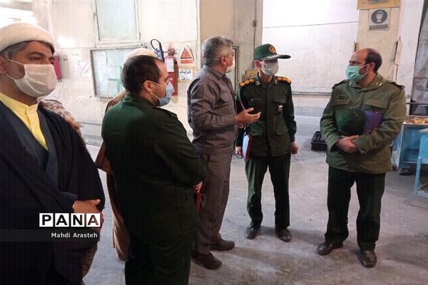 بازدید مسئولان شهرستان خوسف از شرکت کویر تایر استان خراسان جنوبی