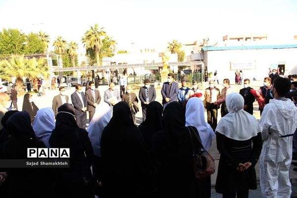 تقدیرمربیان و مدرسان پیشتاز از پرستاران بیمارستان گلستان اهواز