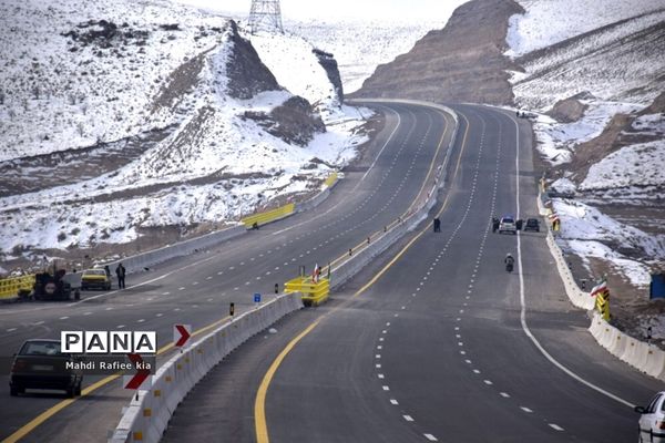 افتتاح آزاد راه تبریز-سهند