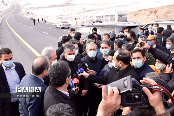 افتتاح آزاد راه تبریز-سهند