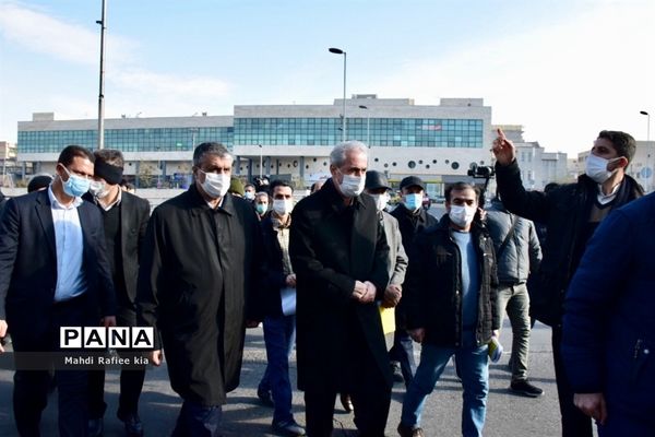 افتتاح مدرسه  و بازدید وزیر راه و شهرسازى از ایستگاه قطار