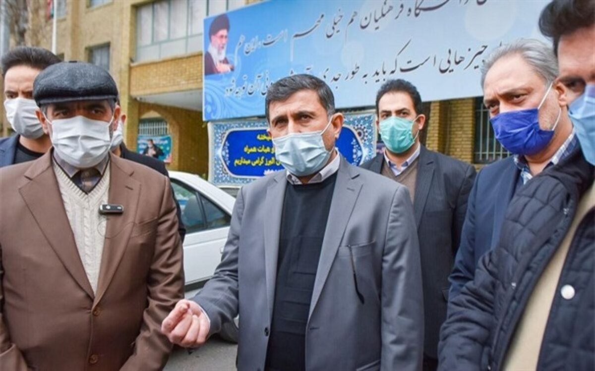 بازدید استاندار البرز از دانشگاه فرهنگیان در کرج