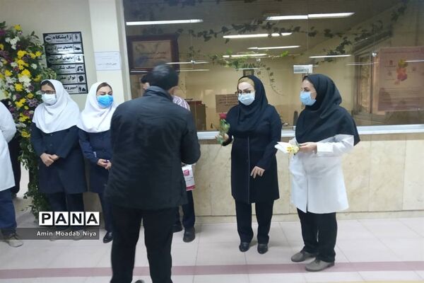 تقدیر نمایندگان مجلس دانش‌آموزی سیستان و بلوچستان از مدافعان سلامت