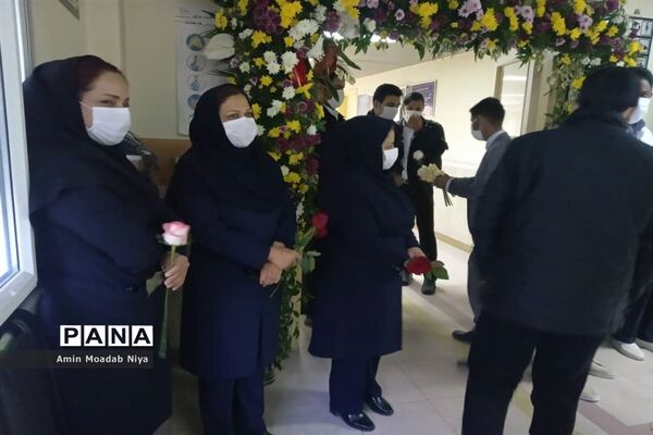 تقدیر نمایندگان مجلس دانش‌آموزی سیستان و بلوچستان از مدافعان سلامت