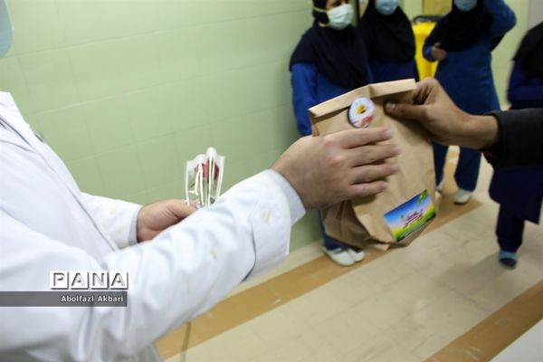 قدردانی از پرستاران و پزشکان بیمارستان‌های شهر ساری