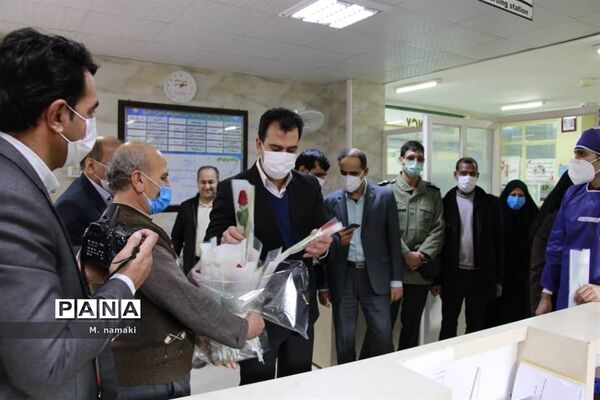 تجلیل از مدافعان سلامت در روز پرستار