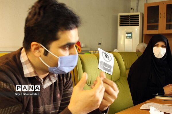 نشست خبری معاون بهداشت دانشگاه  جندی شاپور اهواز