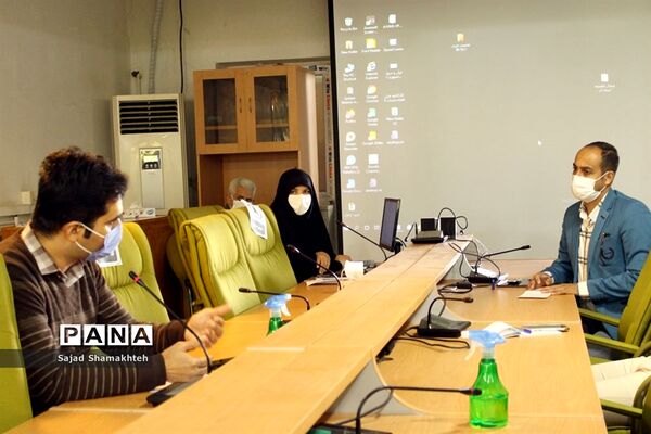 نشست خبری معاون بهداشت دانشگاه  جندی شاپور اهواز