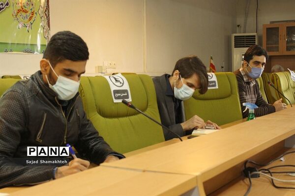 نشست خبری معاون بهداشت دانشگاه  جندی شاپور اهواز