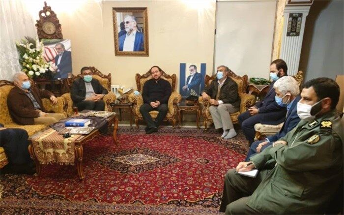 دیدار اعضای کمیسیون امنیت ملی مجلس با خانواده شهید فخری‌زاده