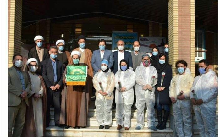 تجلیل و دیدار فرماندار، امام جمعه و مسئولین شهرستانی  از پرستاران مرکز کوثر ملارد