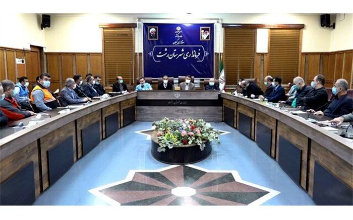 آمادگی ستاد بحران شهرستان رشت برای بارش شدید برف