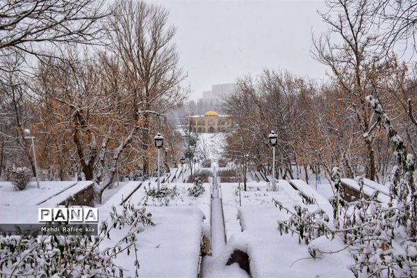 تبریز سفید پوش شد