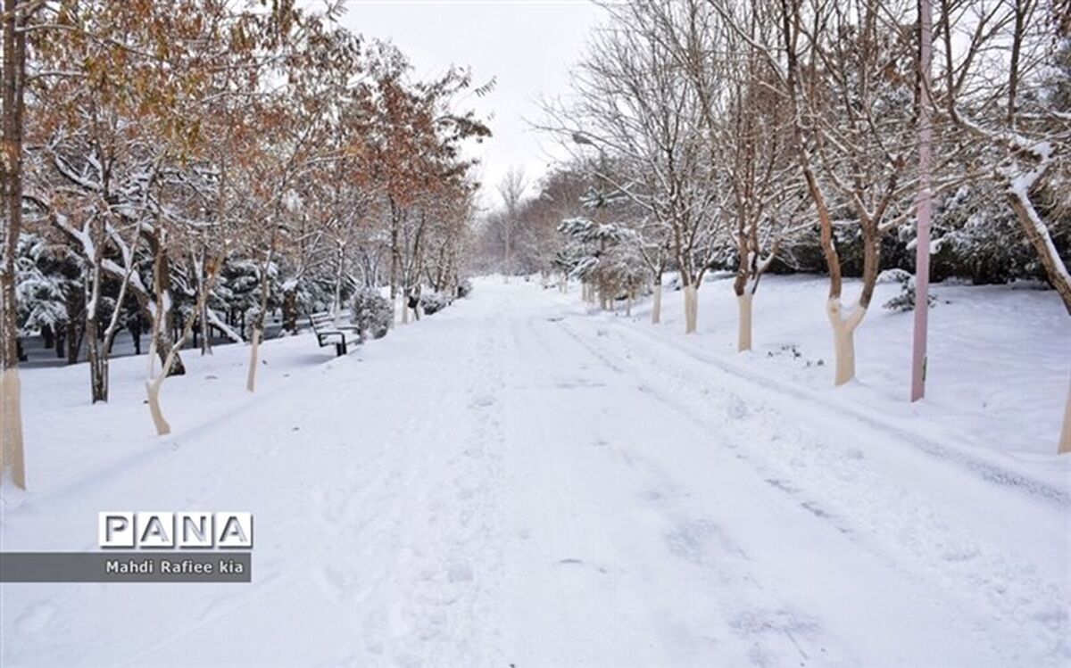 بارش برف و باران در ۱۸ استان کشور