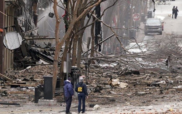 جزئیات انفجار در مرکز ایالت تنسی آمریکا