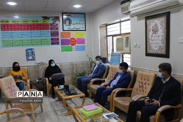 بازدید رئیس اداره تربیت بدنی و فعالیت‌های ورزشی از مدارس شهرستان دشتستان