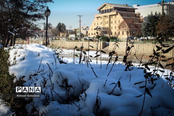 صبحگاه زمستانی در ارومیه