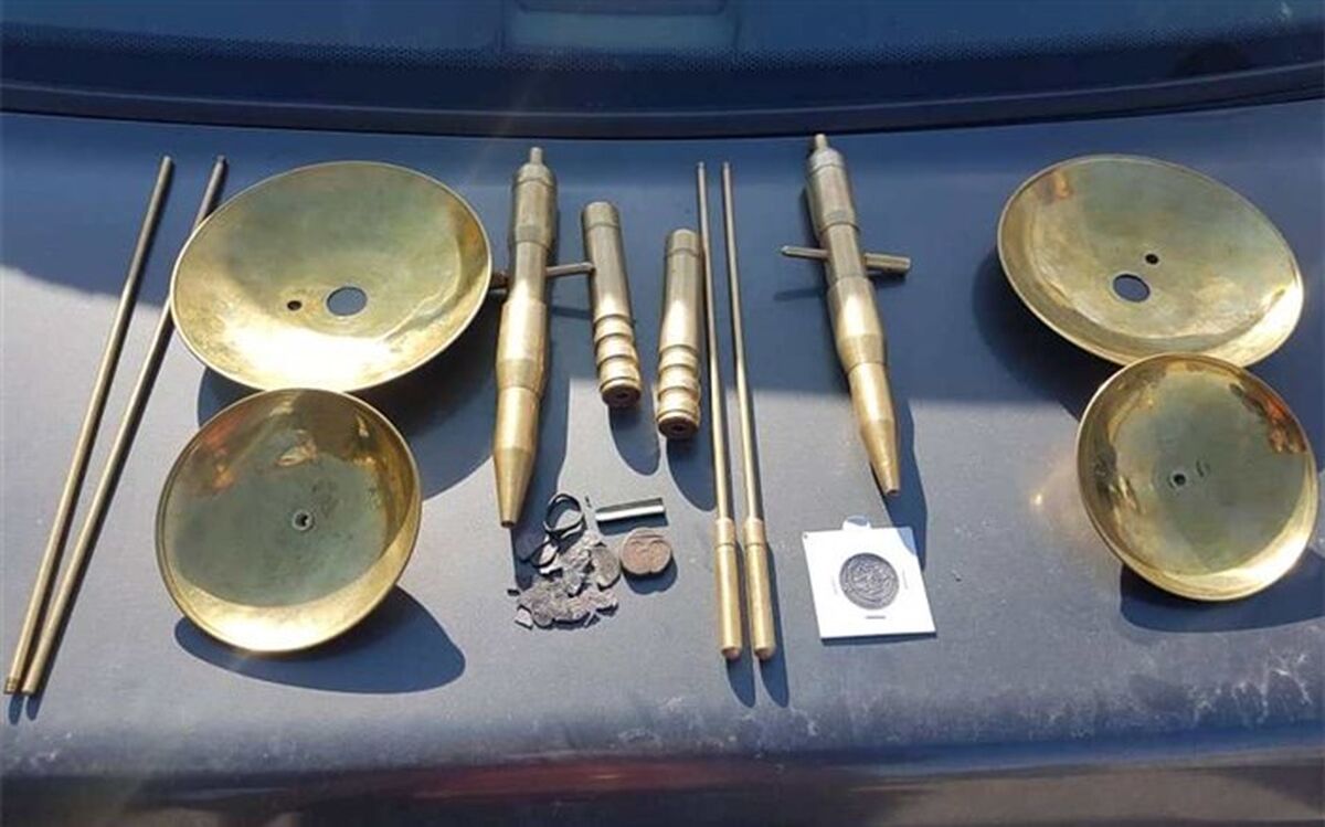 جویندگان گنج  در دام پلیس پاسارگاد