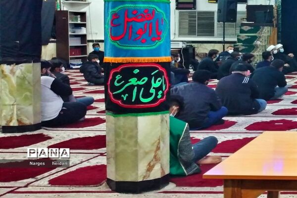 مراسم دهه اول ایام فاطمیه در شهرستان امیدیه