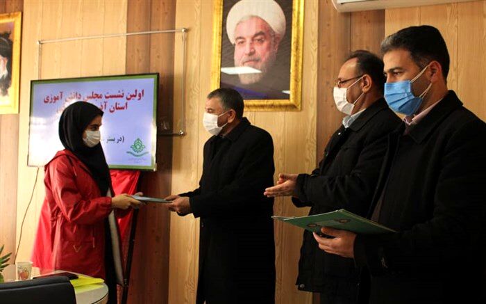 اولین نشست مجلس دانش آموزی آذربایجان شرقی در سال جاری برگزار شد