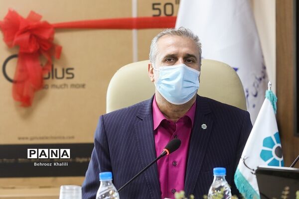 مراسم اهدای اسناد ۱۵ دستگاه تلویزیون برای اجرای طرح آبا
