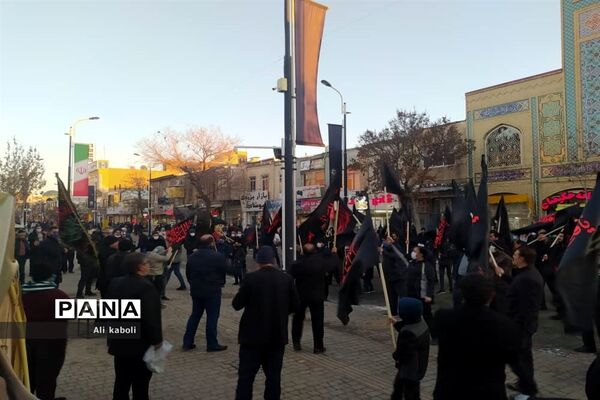 عزاداری ایام فاطمیه با رعایت اصول بهداشتی در زنجان
