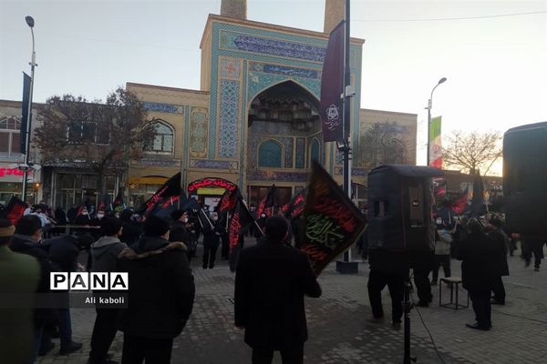 عزاداری ایام فاطمیه با رعایت اصول بهداشتی در زنجان